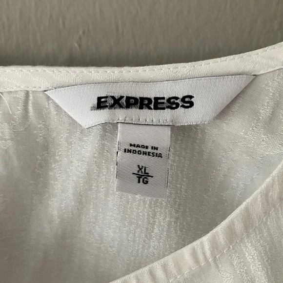 Express White Long Sleeve Top - Picture 4 of 12